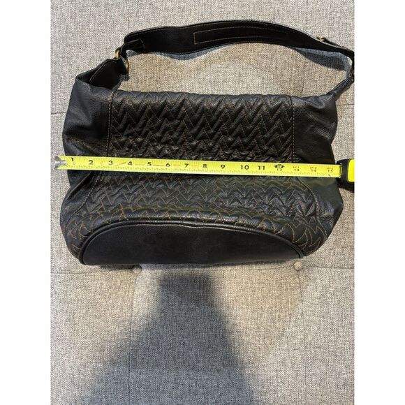 Wilsons Leather Purse Black‎ Hobo Bag - Picture 12 of 15